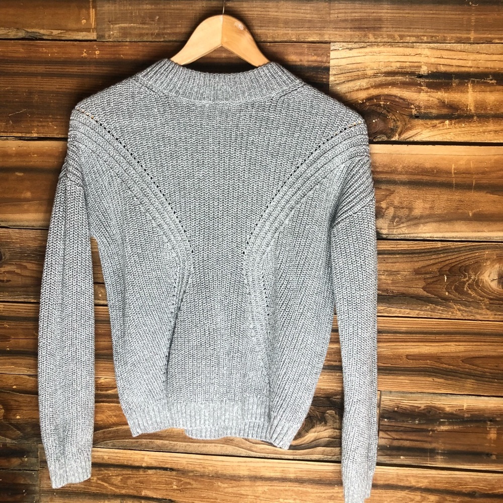 Gray sweater